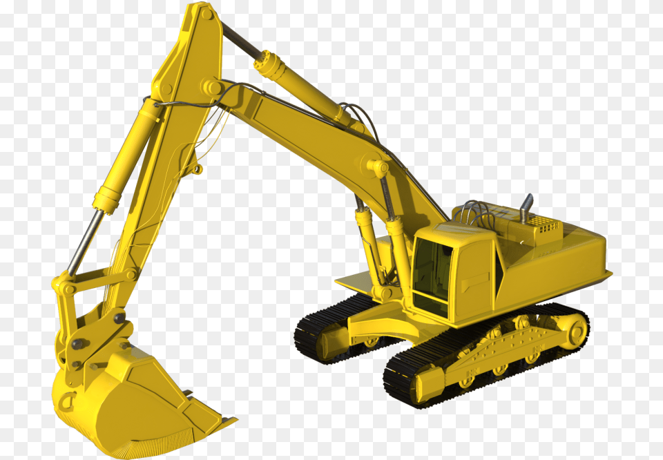 Digger Bulldozer, Machine Free Transparent Png