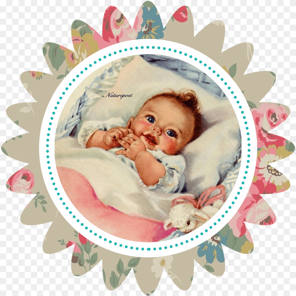 Transparent Dinglehopper Clipart Vintage Baby, Face, Head, Person, Photography Free Png Download