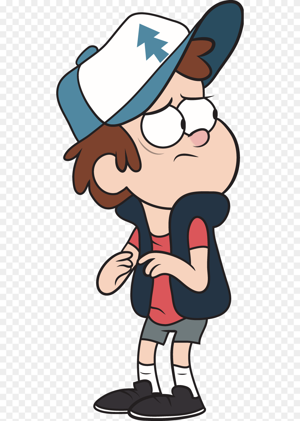 Transparent Dipper Dipper Pines, Clothing, Hat, Cartoon, Baby Free Png