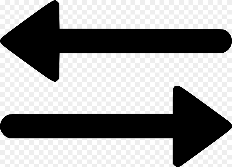Transparent Directions Back And Forth Arrow, Arrowhead, Weapon Png