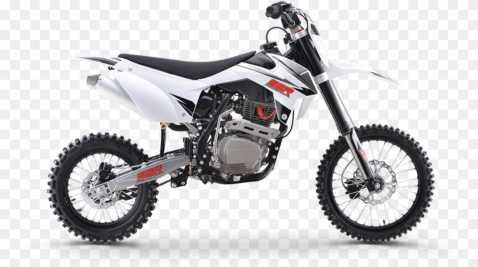 Transparent Dirtbike 150cc Ssr Dirt Bike, Machine, Spoke, Motorcycle, Transportation Png Image