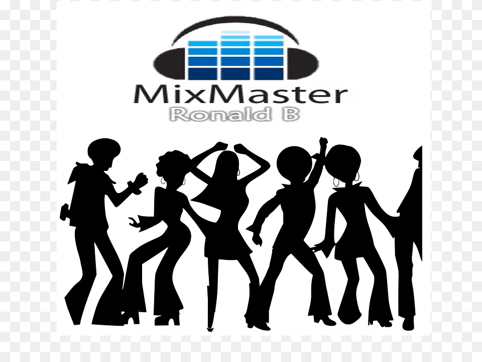 Transparent Disco Dancer Silhouette, Adult, Person, Woman, Female Free Png