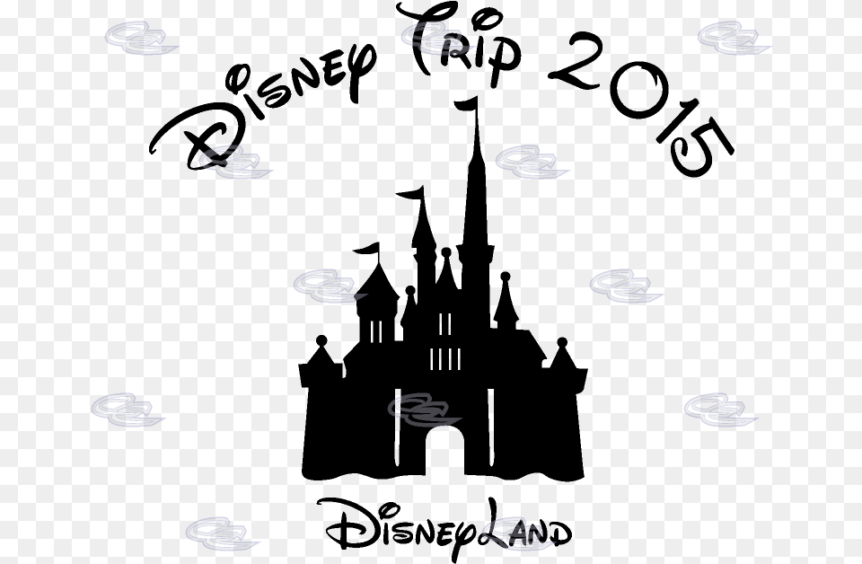 Transparent Disney Castle Clipart Outline Disney Castle With Tinkerbell, Accessories Free Png Download