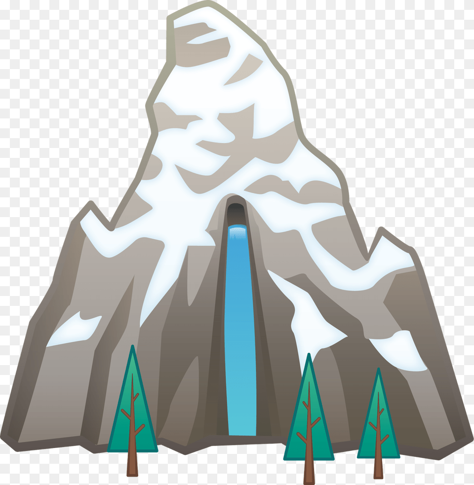 Disney Emoji Disney Matterhorn Mountain Clipart, Outdoors, Nature, Ice, Camping Free Transparent Png