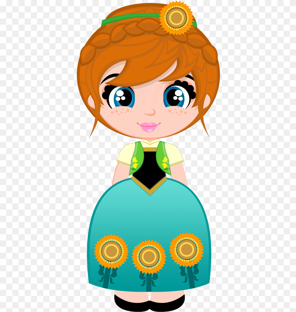 Transparent Disney Frozen Anna, Clothing, Dress, Baby, Person Png Image