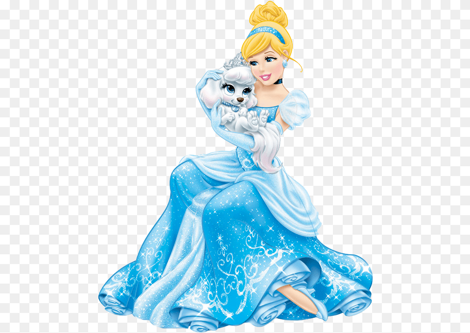 Transparent Disney Princess Cinderella Disney Princess Palace Pets Cinderella And Pumpkin, Figurine, Person, Adult, Female Free Png