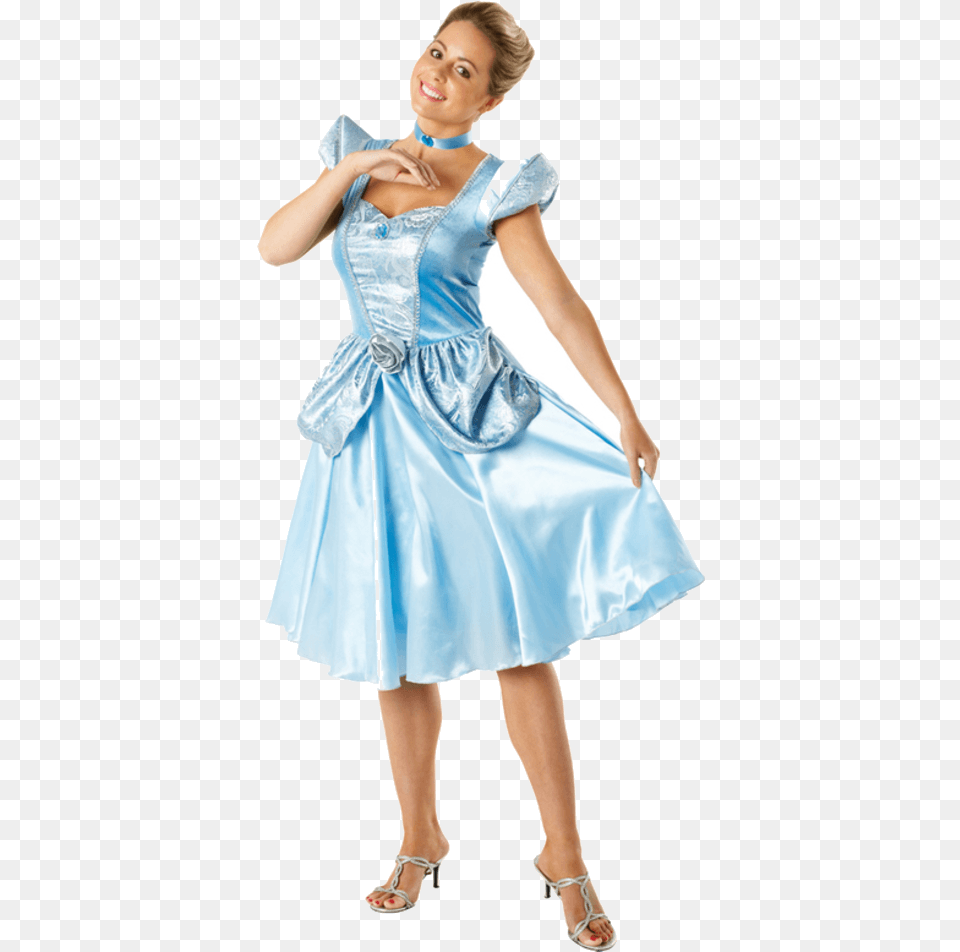 Disney Princess Cinderella Short Disney Princess Dress, Person, Clothing, Costume, Evening Dress Free Transparent Png