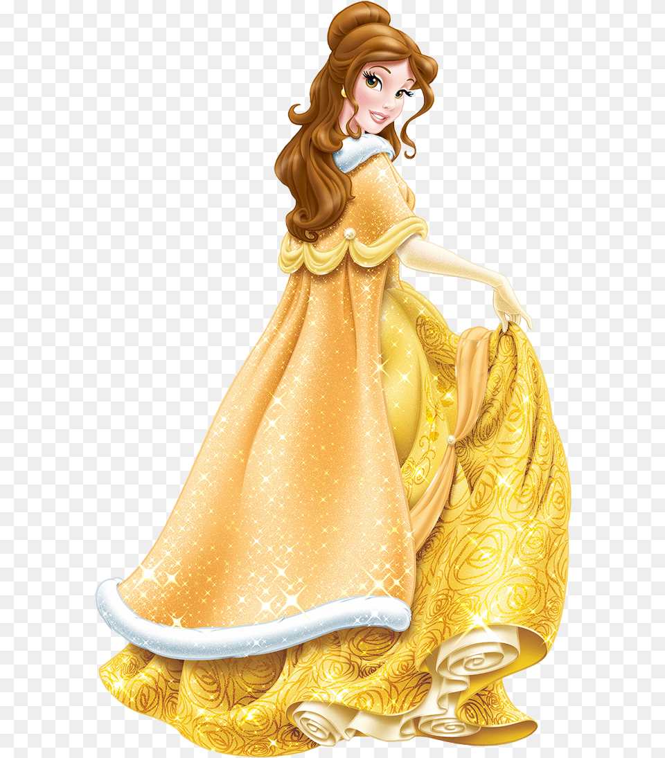 Transparent Disney Princesses Disney Princess Belle, Figurine, Adult, Wedding, Person Png