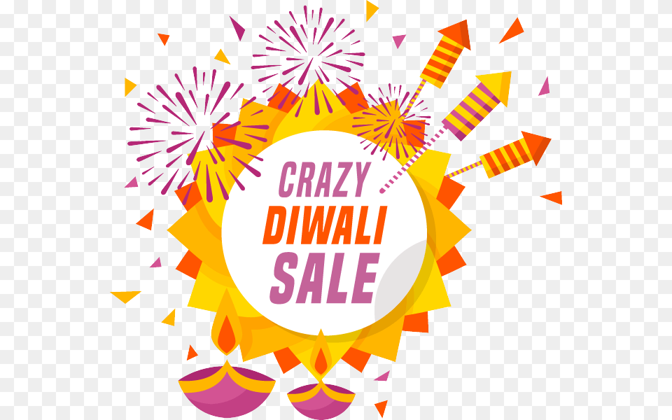 Transparent Diwali Diwali Crackers In, Art, Graphics, Advertisement, Poster Png Image