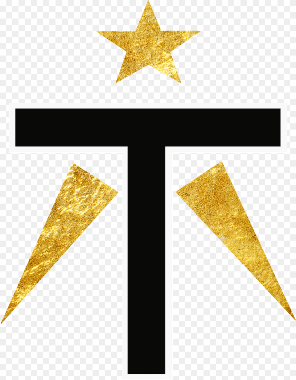 Transparent Dj Khaled Triangle, Cross, Symbol, Star Symbol, Gold Free Png Download