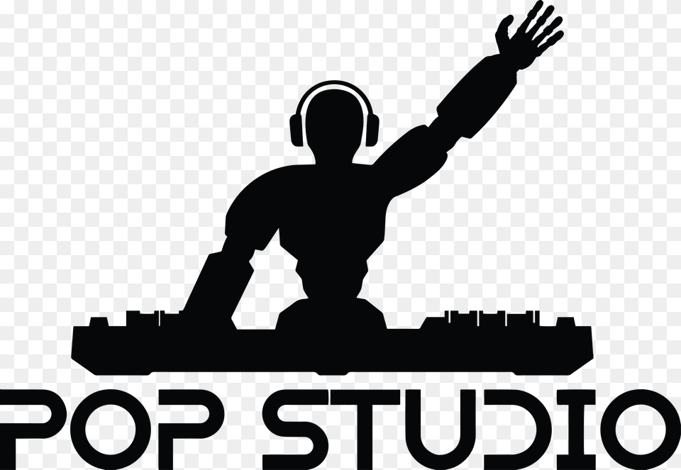 Dj Silhouette Silhouette, Adult, Male, Man, Person Free Transparent Png