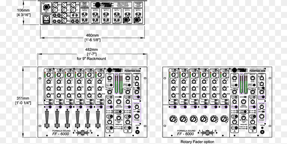 Dj Table Dj Mixer Size Free Transparent Png