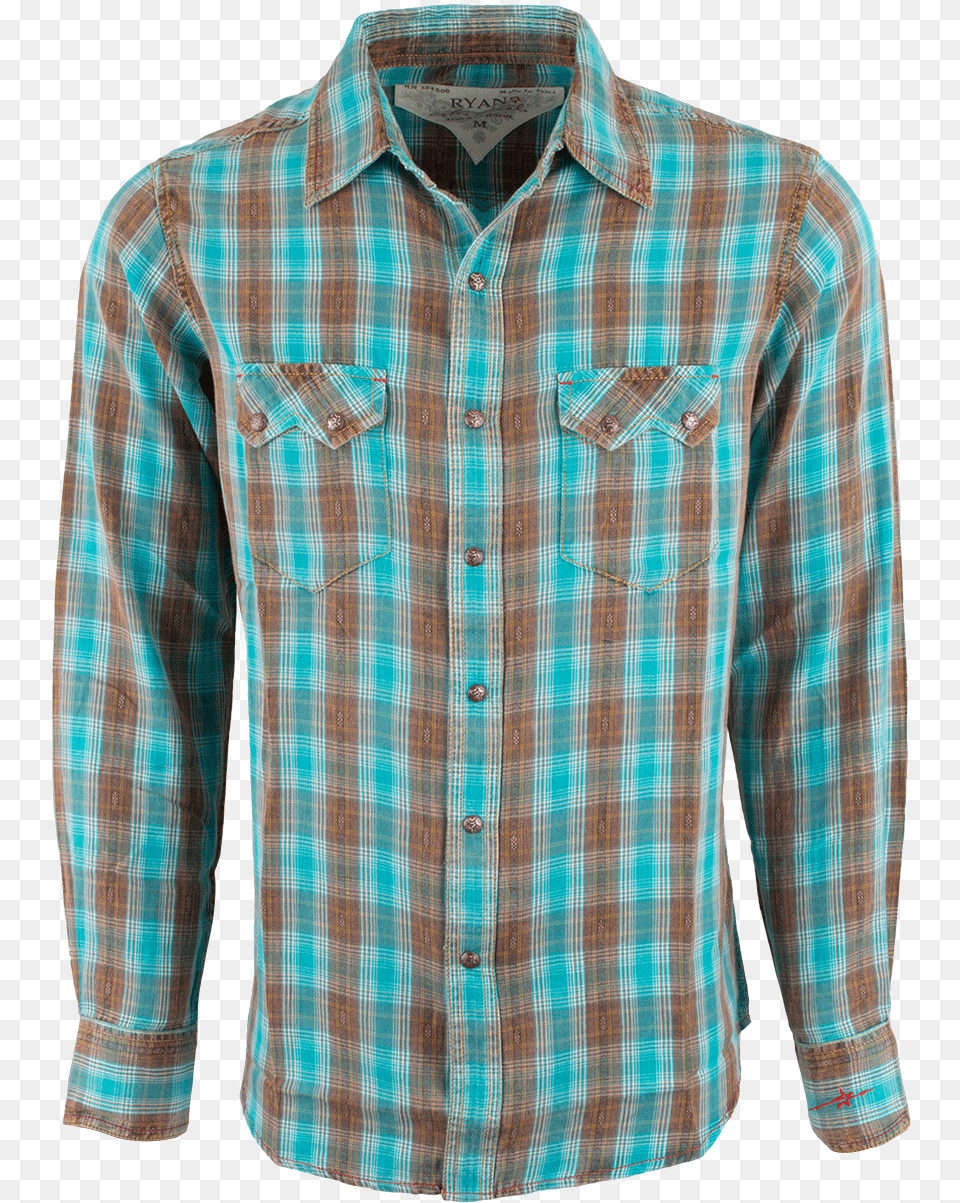 Transparent Dobby Plaid, Clothing, Dress Shirt, Long Sleeve, Shirt Free Png