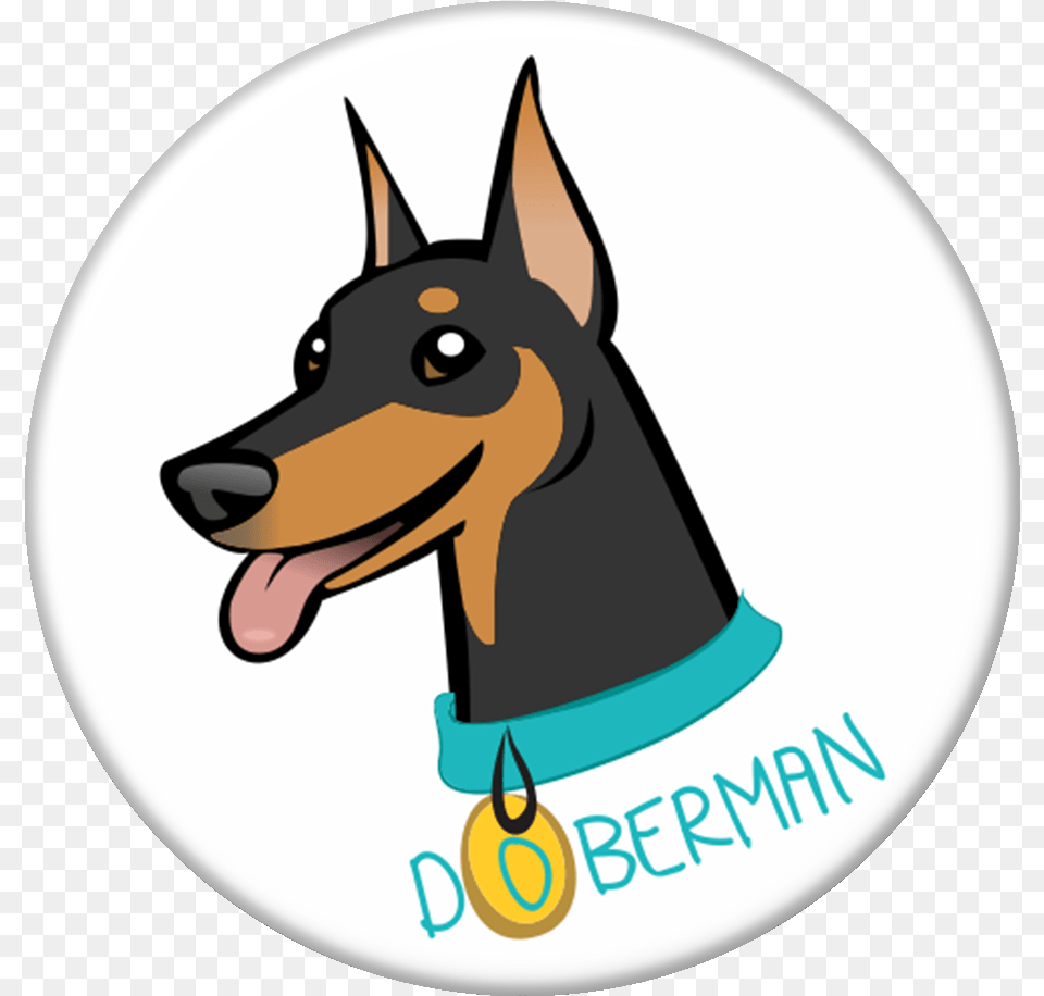 Transparent Doberman Dobermann, Animal, Pet, Canine, Mammal Png Image