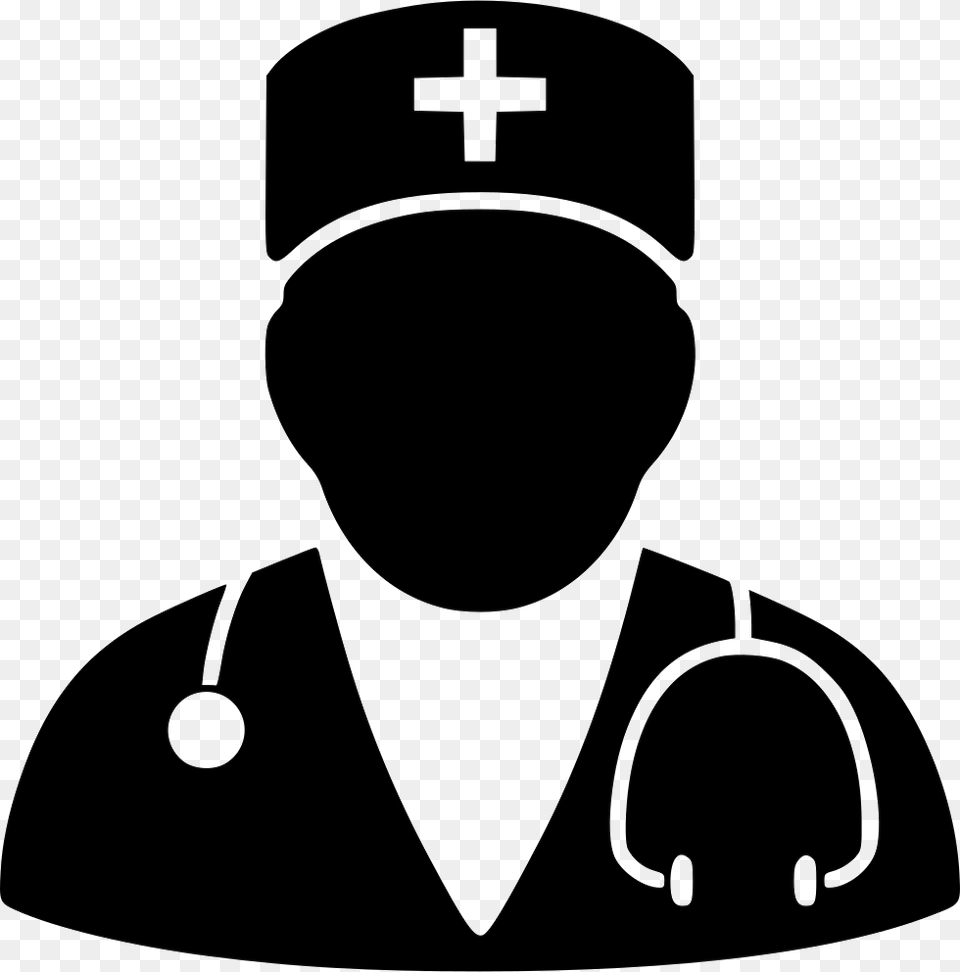 Transparent Doctor Clipart Policia Icon, Stencil, Baseball Cap, Cap, Clothing Png