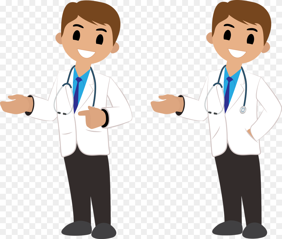 Transparent Doctor Vector, Clothing, Coat, Lab Coat, Male Png