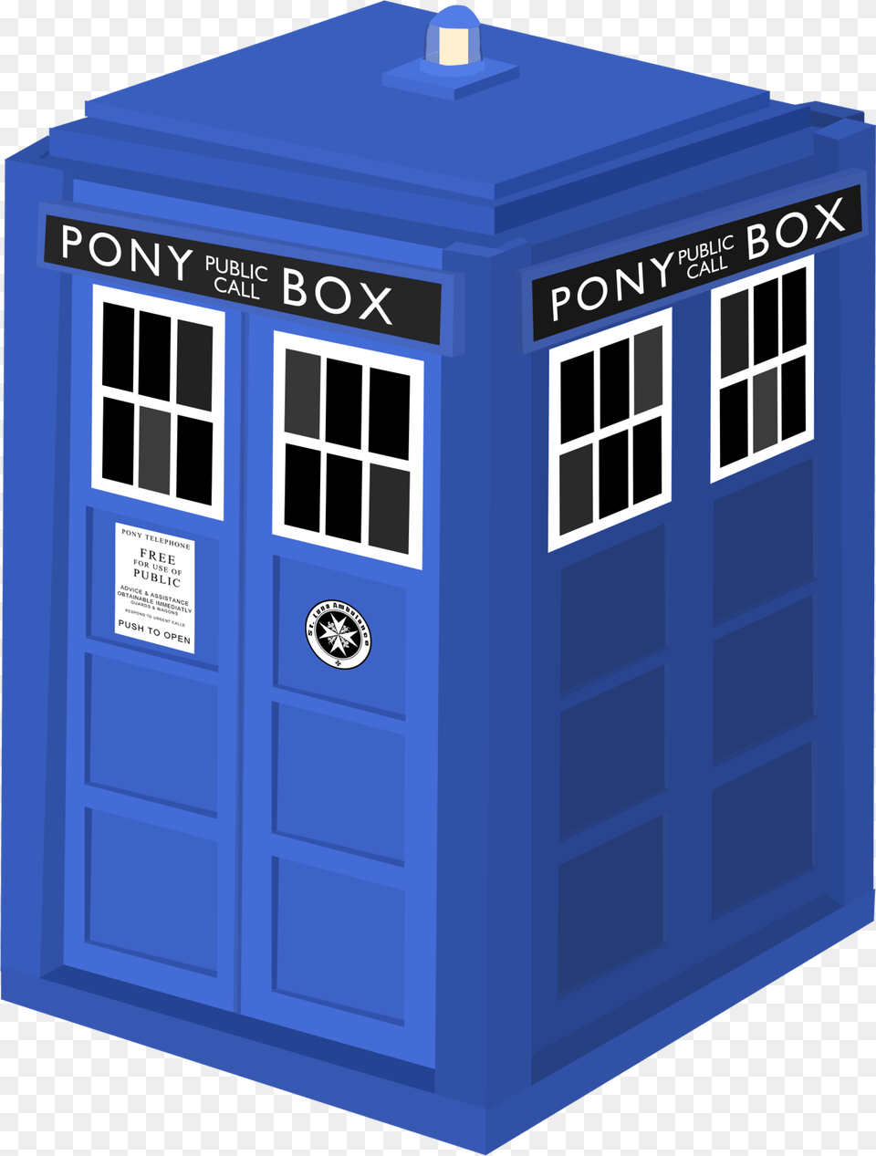 Transparent Doctor Who Tardis Mlp Doctor Whooves Tardis, Kiosk, Scoreboard Png