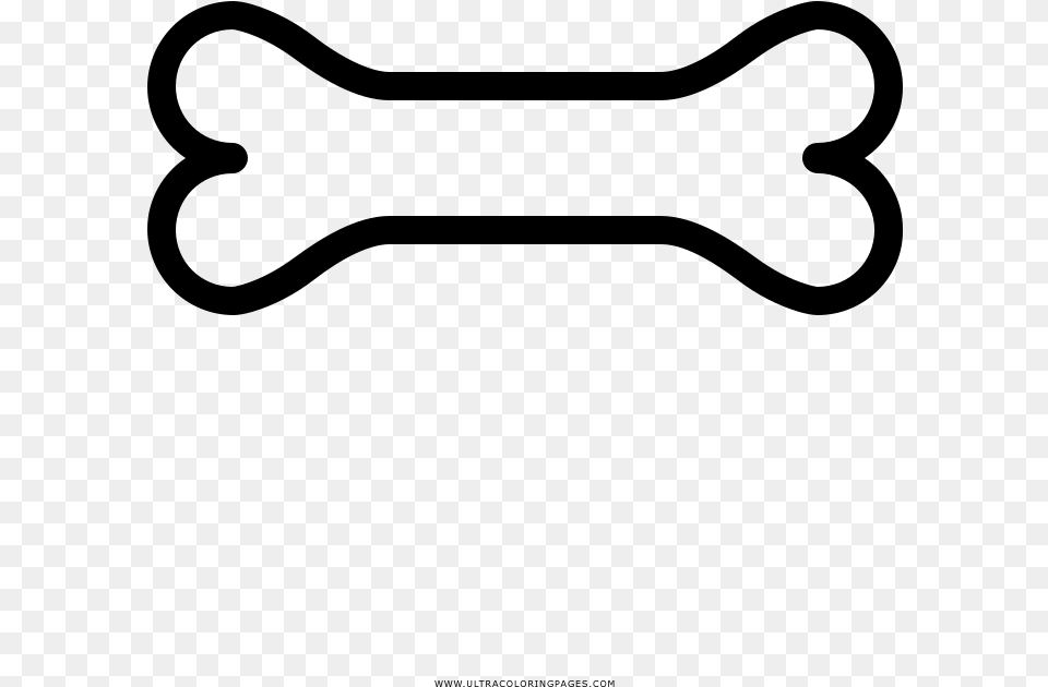 Transparent Dog Bone, Gray Free Png Download