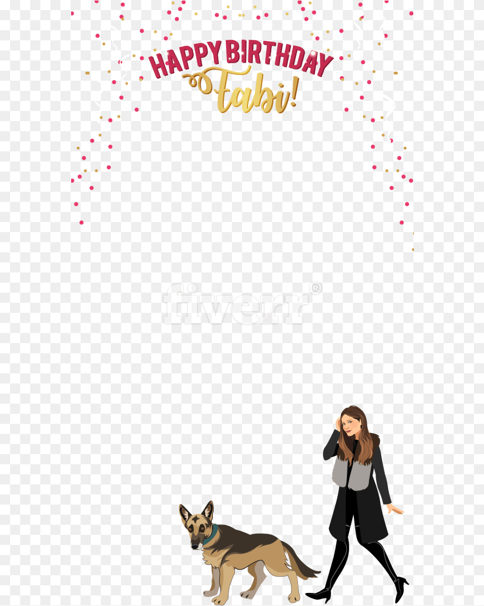 Transparent Dog Snapchat Filter, Adult, Person, Female, Woman Png Image
