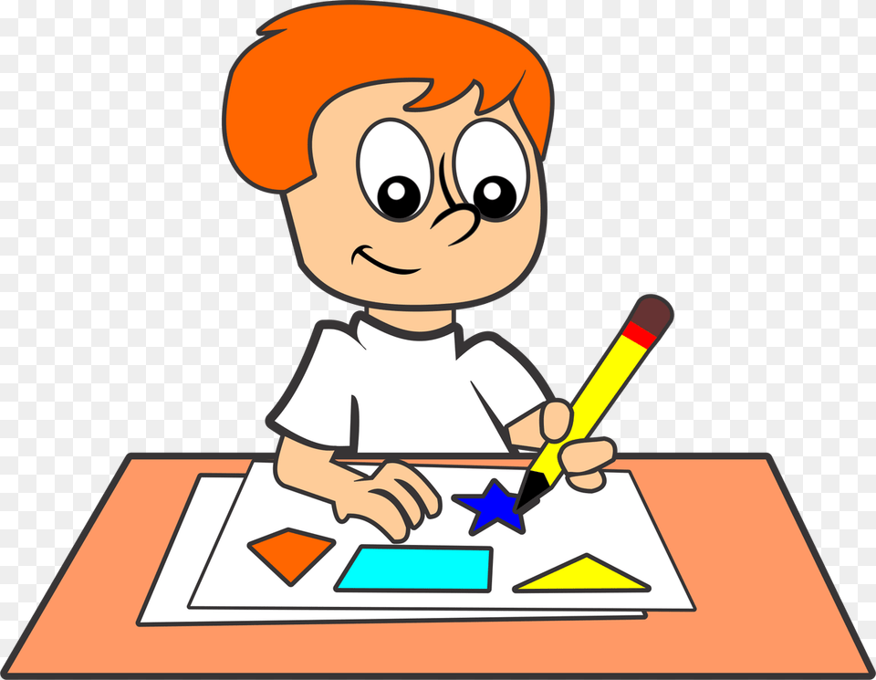 Transparent Doing Homework Clipart Activity Time Clipart, Baby, Person, Face, Head Free Png