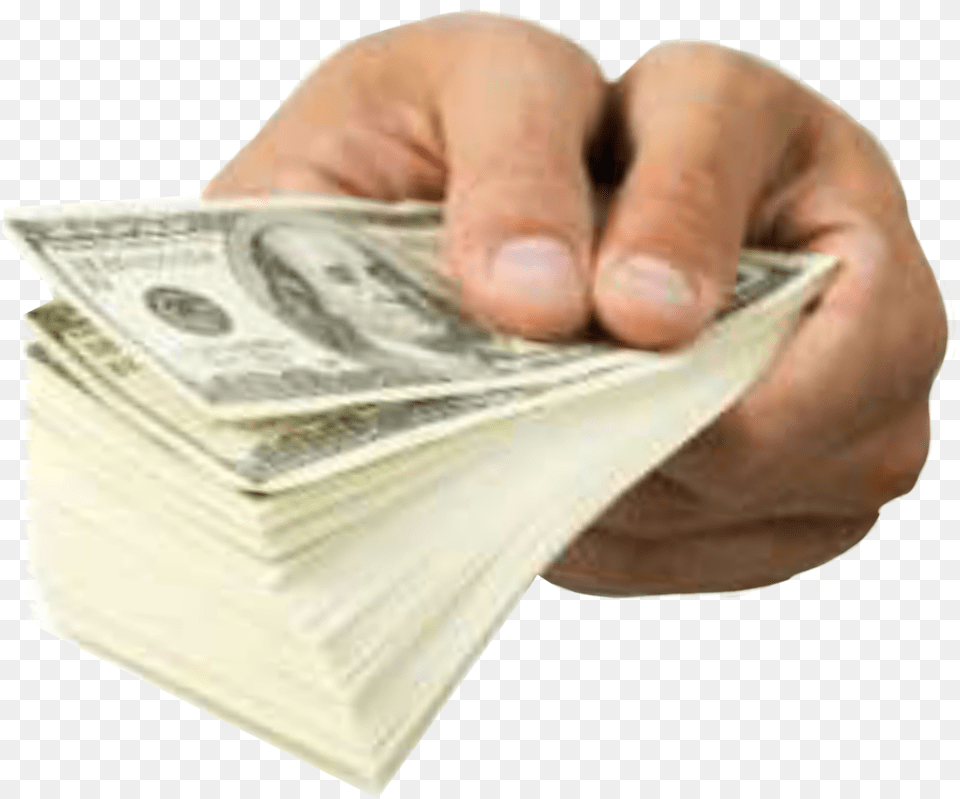 Transparent Dolar Dollars On Hand, Money, Dollar Png