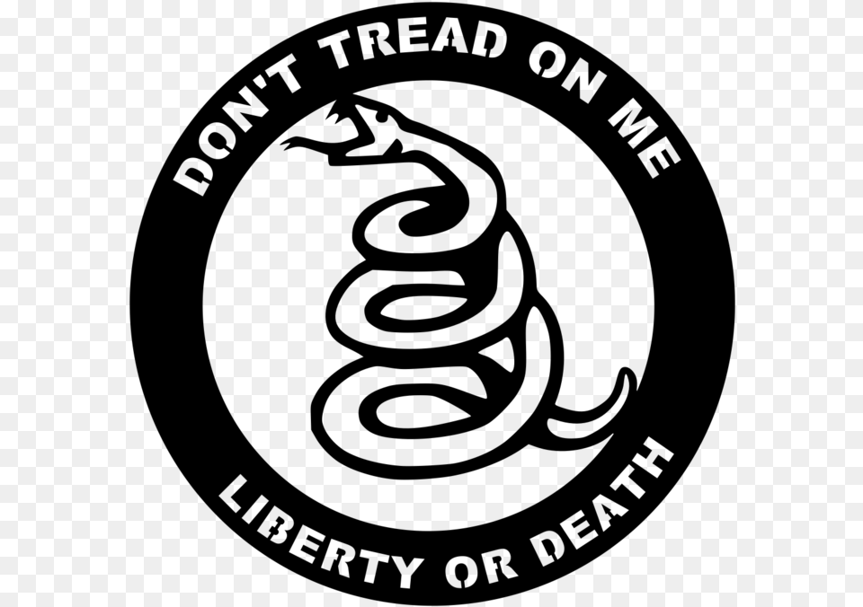 Transparent Don T Tread On Me Snake Metallica Transparent, Gray Free Png Download