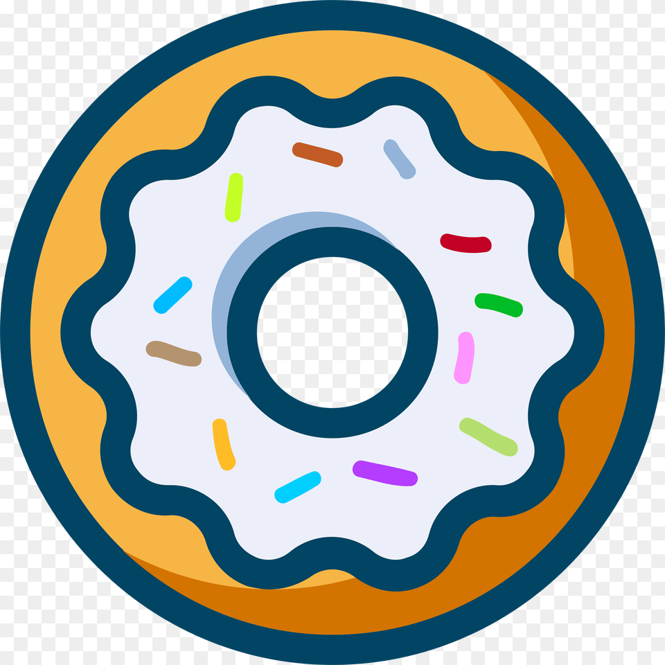 Transparent Donut Clipart Doughnut, Food, Sweets, Disk Free Png Download