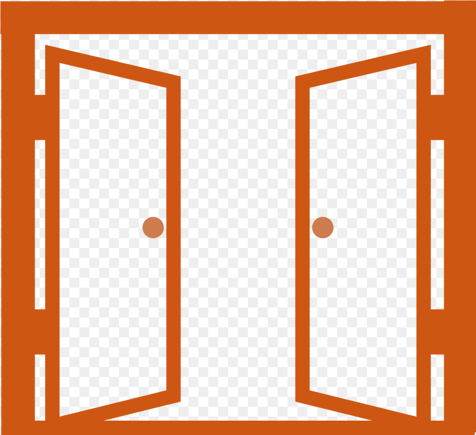 Transparent Door Frame, Folding Door, Architecture, Building, Housing Free Png Download