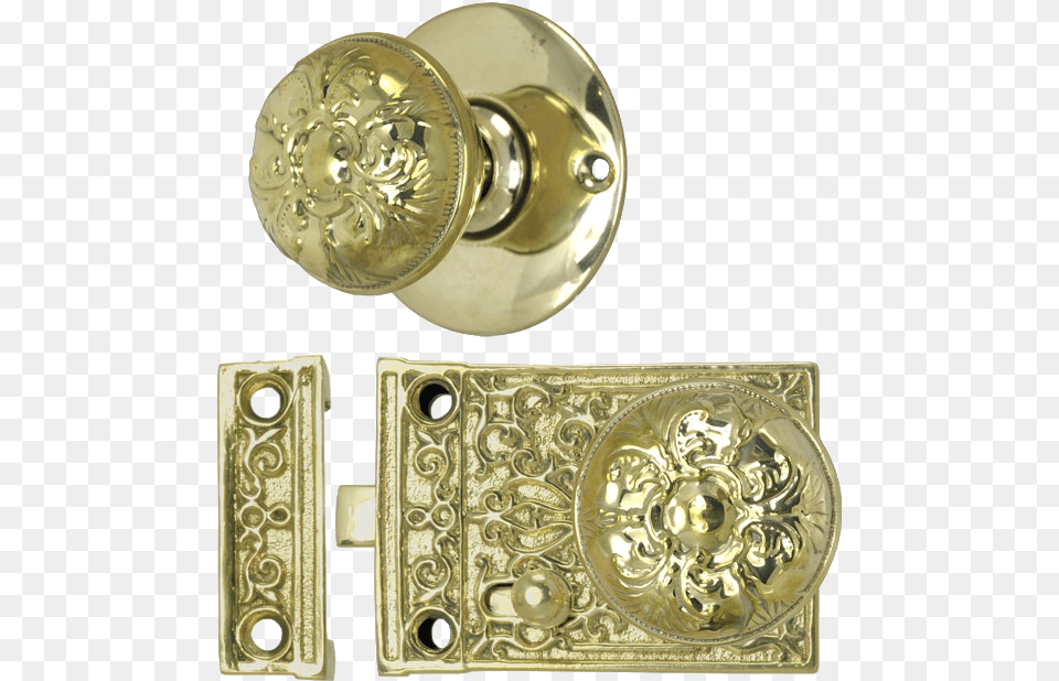 Transparent Door Knob Antique Door Deadbolt Lock, Bronze, Handle Png Image