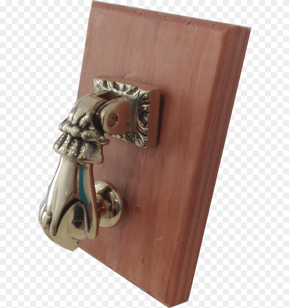 Transparent Door Knocker Plywood, Handle, Bronze Free Png Download