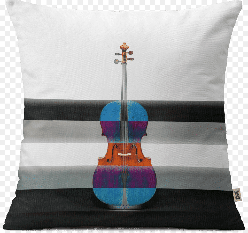 Double Bass Fiddle, Cushion, Home Decor, Musical Instrument, Violin Free Transparent Png