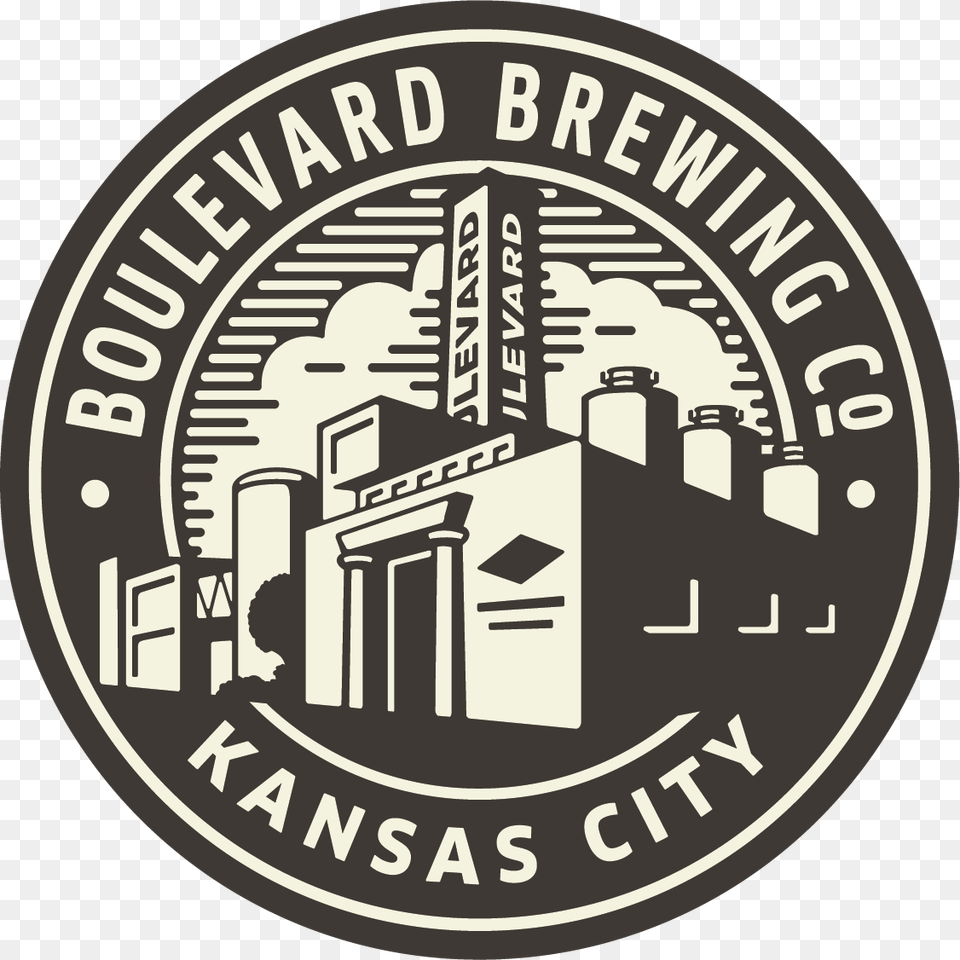 Transparent Download Pdf Icon Boulevard Brewery Logo, Architecture, Building, Factory, Coin Png