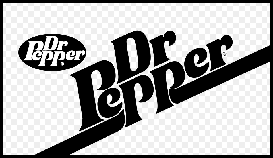 Transparent Dr Pepper Logo Black And White Diet Dr Pepper Logo, Text Free Png