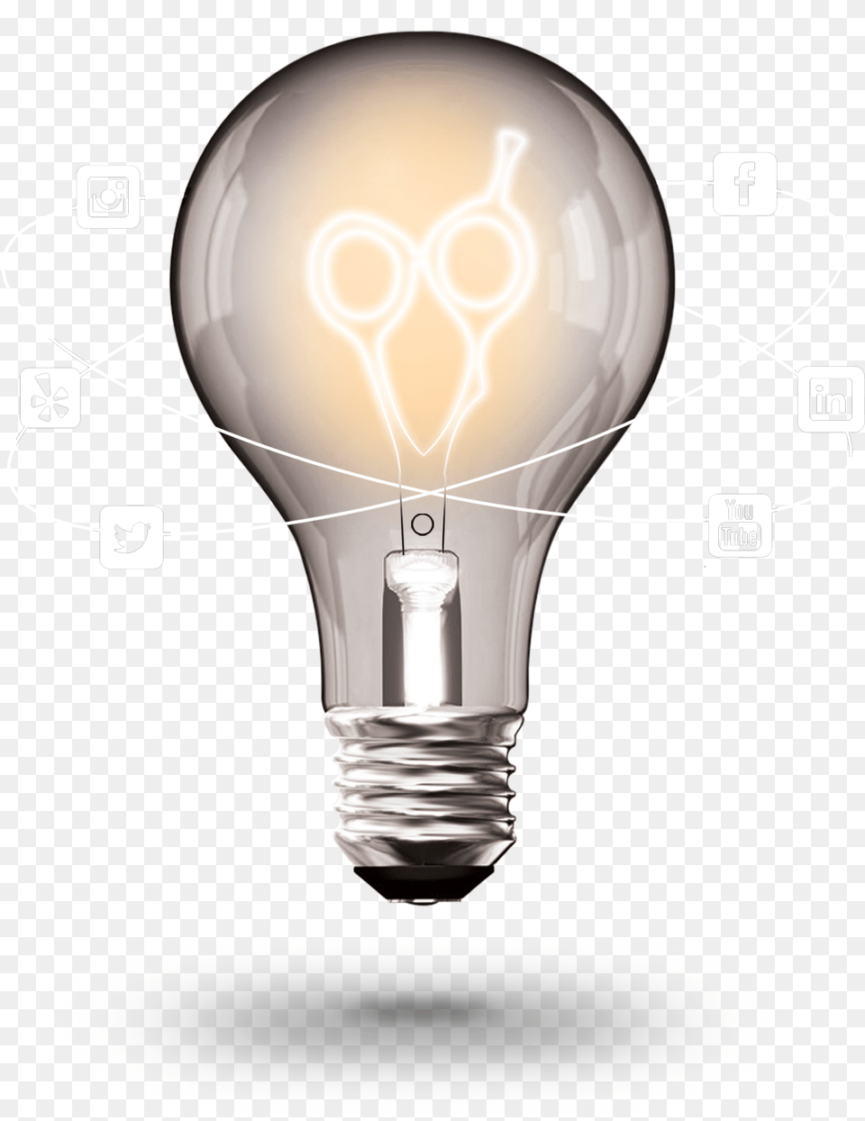 Dr Phil Light Bulb, Lightbulb, Smoke Pipe Free Transparent Png
