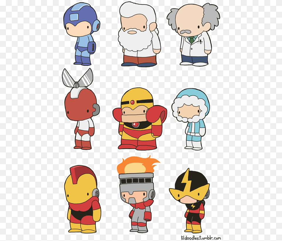 Transparent Dr Wily Stickers Tumblr Videojuegos, Baby, Person, Book, Comics Free Png