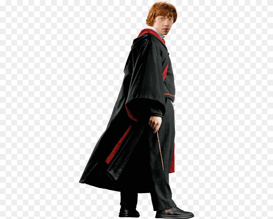 Transparent Draco Malfoy Clipart Ron Weasley Harry Potter, Clothing, Coat, Fashion, Boy Free Png