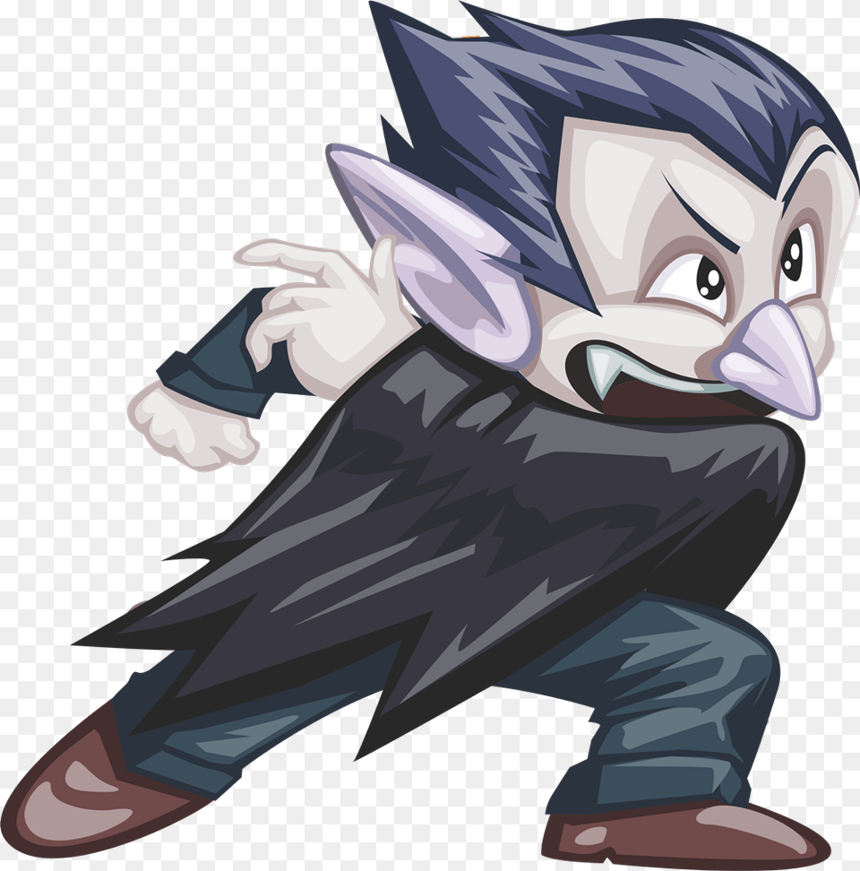 Transparent Dracula Transparent Dracula Clipart Halloween, Book, Comics, Publication, Anime Png Image