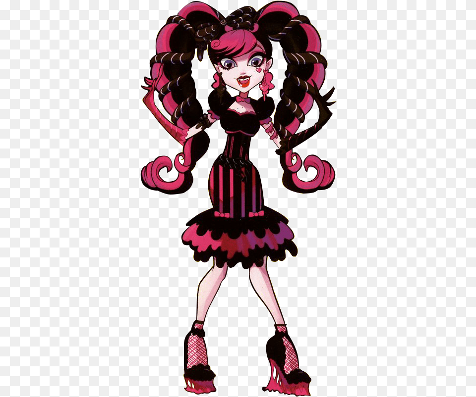 Transparent Draculaura Draculaura Monster High Dolls, Book, Publication, Comics, Person Free Png Download