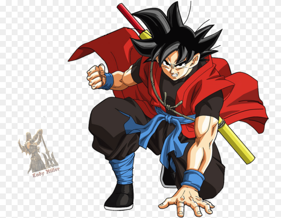 Transparent Dragon Ball Xenoverse Dragon Ball Heroes Goku, Book, Comics, Publication, Person Free Png Download