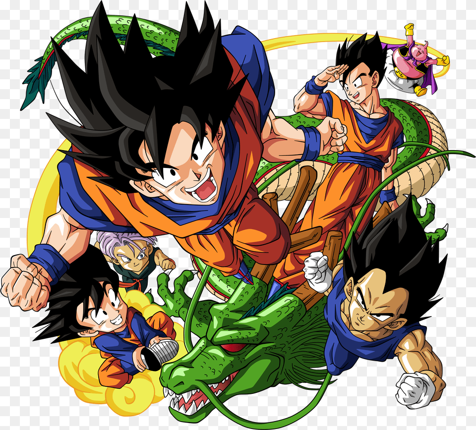 Transparent Dragon Ball Xenoverse Dragon Ball Z Images Hd, Book, Comics, Publication, Person Png Image