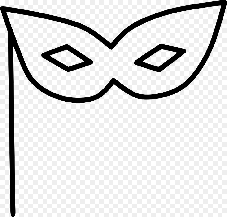 Drama Masks Black And White Clipart Imagenes De Drama Para Dibujar, Stencil, Bow, Weapon Free Transparent Png