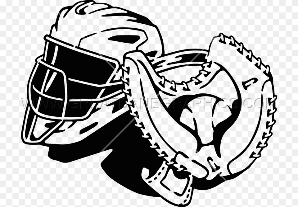 Transparent Dream Catcher Clipart Catcher Helmet Baseball Clip Art, Sport, Glove, Clothing, Baseball Glove Free Png Download