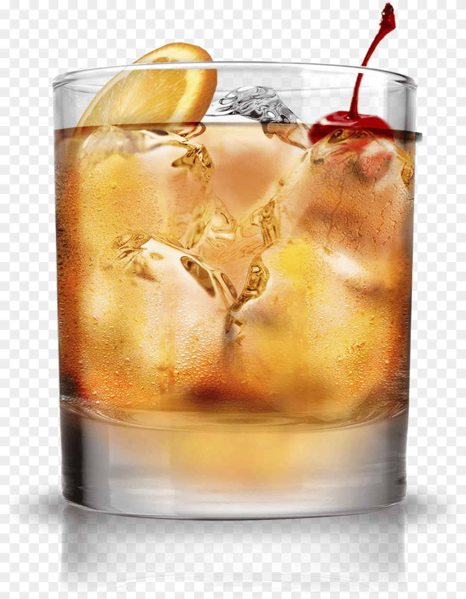Transparent Drink Splash Old Fashioned Cocktail, Alcohol, Beverage, Glass, Plant Free Png Download