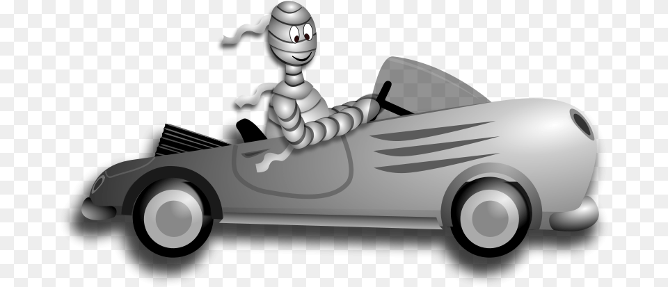 Transparent Driver Clipart Mummy Driving A Car, Sports Car, Transportation, Vehicle Png