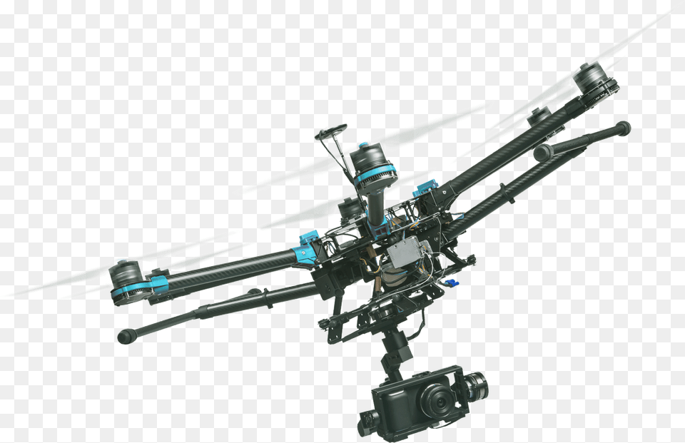 Transparent Drone Clipart Unmanned Aerial Vehicle, Aircraft, Helicopter, Transportation, Gun Free Png Download