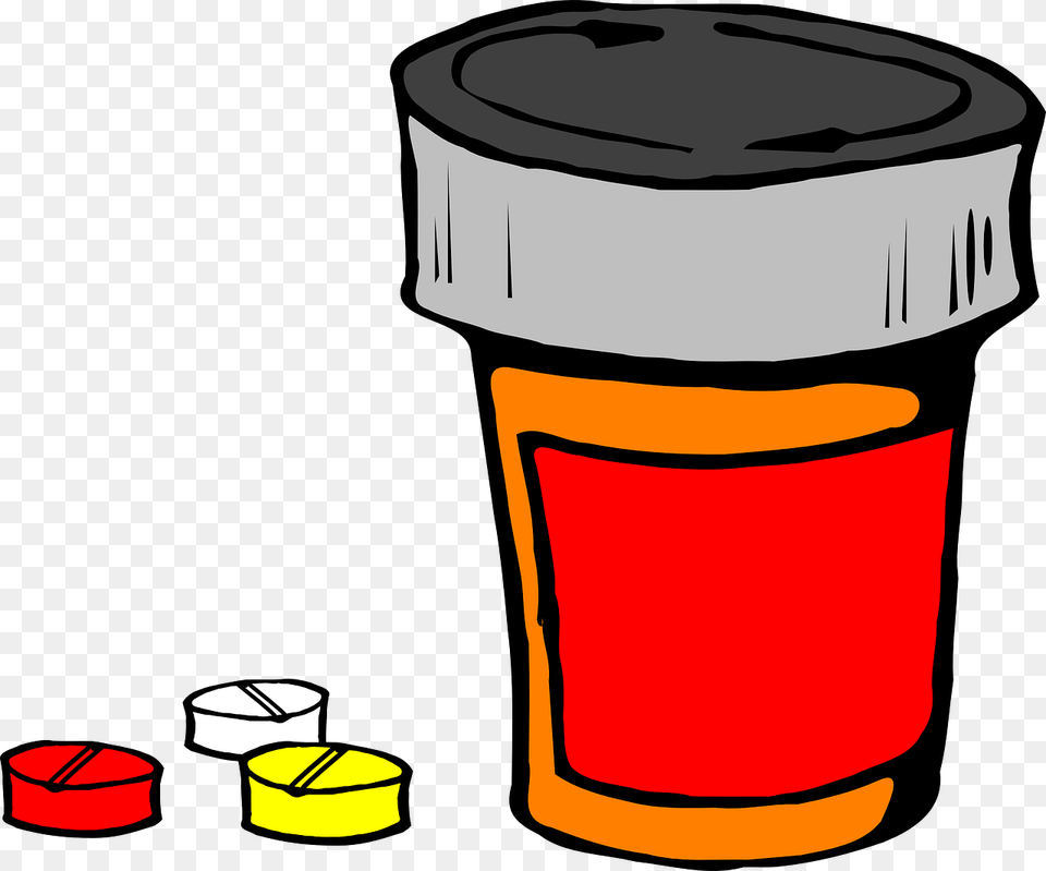 Transparent Drugs, Glass, Bottle, Shaker, Tape Png Image