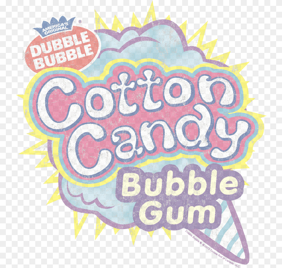 Dubble Bubble Double Bubble Gum, Sticker, Advertisement, Poster Free Transparent Png