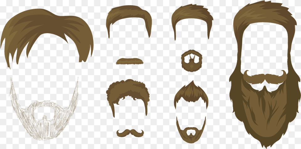 Transparent Duck Dynasty Beard Facial Hair Stubble, Head, Person, Face, Baby Png