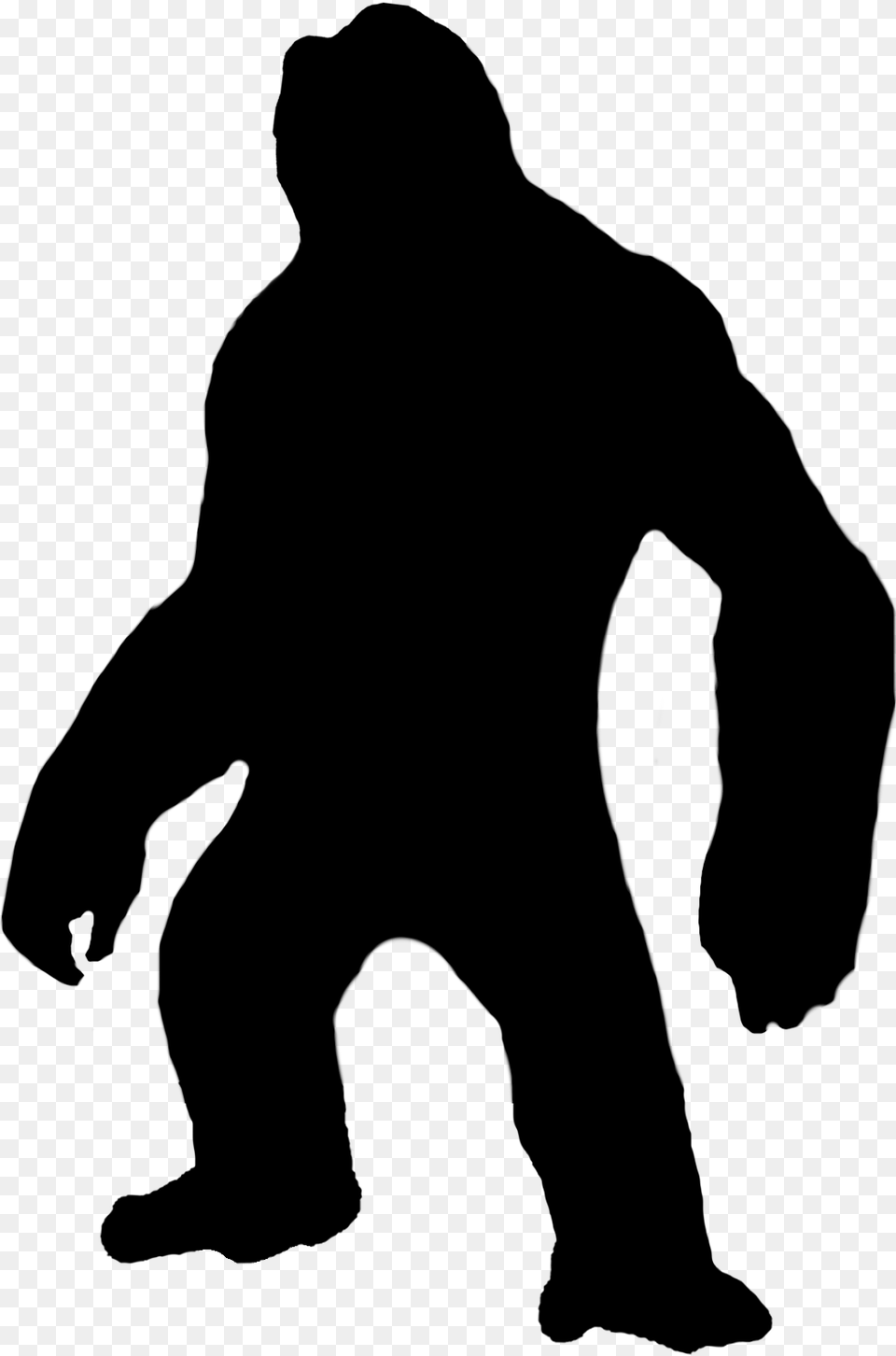 Transparent Duster Clipart King Kong No Background, Silhouette, Stencil Free Png Download