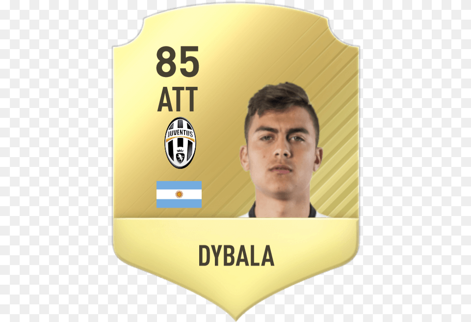 Transparent Dybala Dybala Rating Fifa, Text, Badge, Logo, Symbol Png